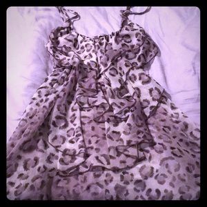 Super cute Charlotte Russe Leopard Tank